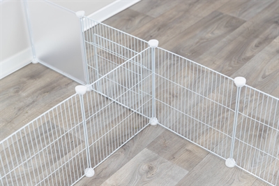 Trixie Indoorren Metaal / Kunststof Wit 140x70x35 cm