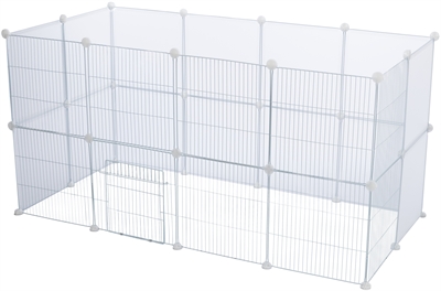 Trixie Indoorren Metaal / Kunststof Wit 140x70x35 cm