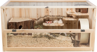 Trixie Knaagdierenverblijf Hout 100x50x50 cm