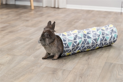 Trixie Knaagdiertunnel Sunny Pluche Grijs 70x19x19 cm