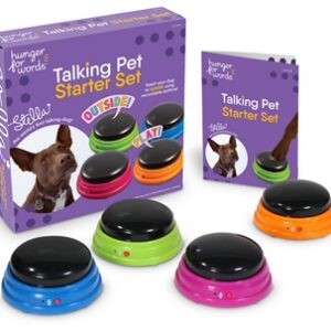 Hunger For Words Talking Pet Starter Set 19.5x4.7x19.6 cm
