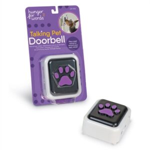 Hunger For Words Talking Pet Doorbell 10.2x19.1x4.1 cm
