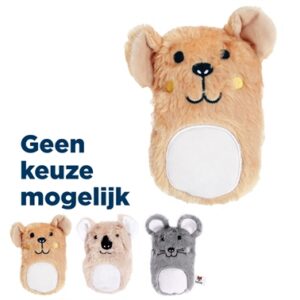 Fofos Puppy Koala / Hamster / Muis Pluche Assorti 21.5x14x5.5 cm
