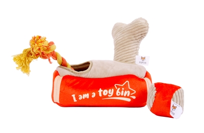Fofos Hide & Seek Met Bot / Flostouw / Bal 21x12x14 cm