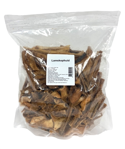 Petsnack Lamskophuid 1 kg
