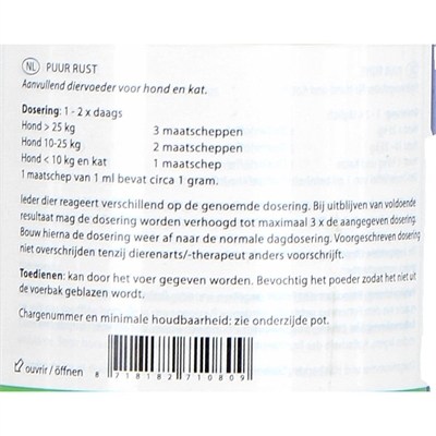 Puur Natuur Tranquil (rust) Hond En Kat 75 gr