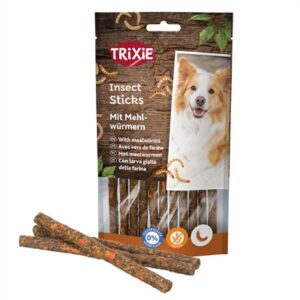 Trixie Insect Sticks Met Meelwormen 80 gr