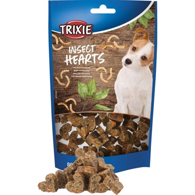 Trixie Insect Hearts Met Meelwormen 80 gr