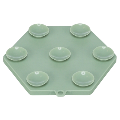 Trixie Lick'n'snack Mat Met Zuignappen Siliconen Salie 17 cm
