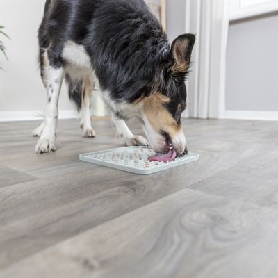 Trixie Lick'n'snack Mat Siliconen Lichtgrijs 20x20 cm
