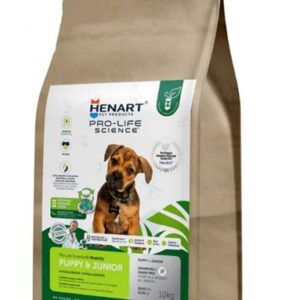 Henart Mealworm Insect Puppy / Junior With Hem Eggshell Membrane 10 kg