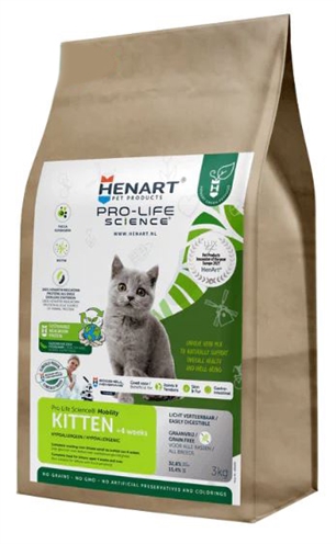 Henart Insect Cat Junior With Hem Eggshell Membrane 3 kg
