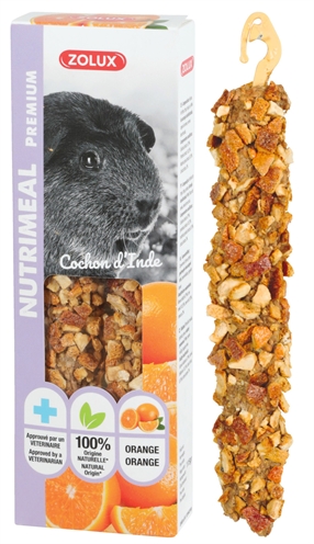 Zolux Nutrimeal Stick Cavia Sinaasappel 115 gr 2 st
