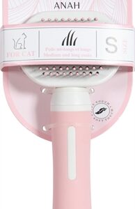 Zolux Anah Slickerborstel Soft Roze / Wit S 6.5x3.5x16 cm