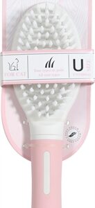 Zolux Anah Borstel Zacht Roze / Wit 5.5x3.5x21 cm