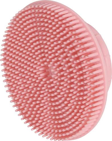 Zolux Anah Borstel Rond Rubber Roze 7.5x7.5x3 cm