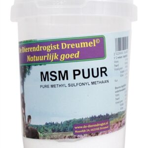 Dierendrogist Msm Puur Poeder 250 gr