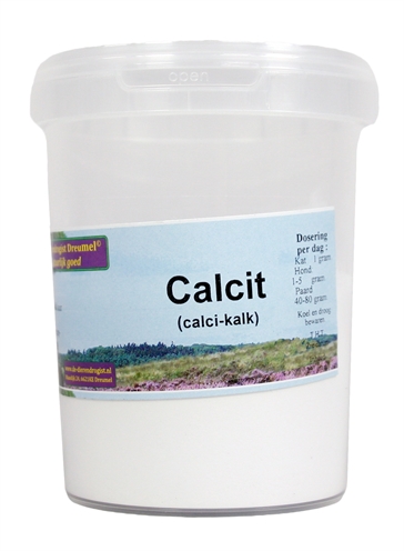 Dierendrogist Calcit Calciumcitraat 250 gr