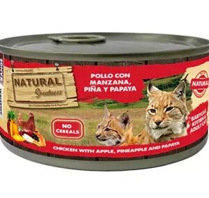 Natural Greatness Chicken / Apple / Pineapple / Papaya 185 gr