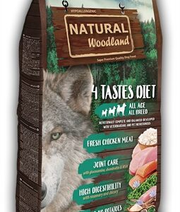 Natural Woodland 4 Tastes Diet 10kg