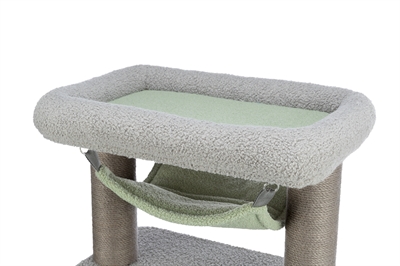 Trixie Kitten Krabpaal Lunito Grijs / Mintgroen 71 cm