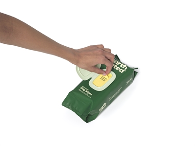 Earth Rated Dog Wipes Geurloos Composteerbaar 20.5x20.5 cm 100 st