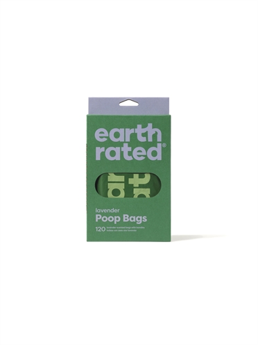 Earth Rated Poepzakjes Met Handvaten Lavendel Gerecycled 120 st