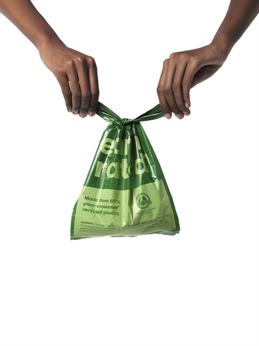 Earth Rated Poepzakjes Met Handvaten Lavendel Gerecycled 120 st