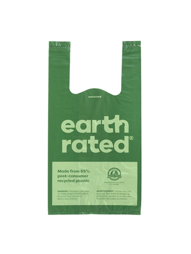 Earth Rated Poepzakjes Met Handvaten Geurloos Gerecycled 120 st