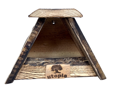 Utopia Nestkast Roodborst / Merel Gebrand Douglas Hout 28x18 cm