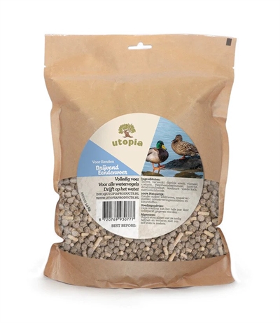 Utopia Drijvend Eendenvoer 1.2 kg