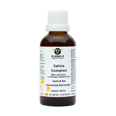 DE Groene Os Salvia Complex Hond / Kat 50 ml