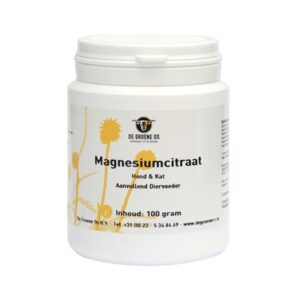 DE Groene Os Magnesiumcitraat Hond / Kat 100 gr