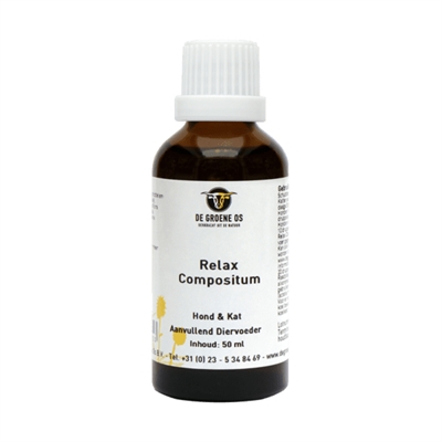 DE Groene Os Relax Compositum Hond / Kat 50 ml
