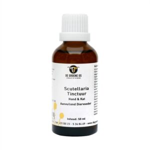 DE Groene Os Scutellaria Tinctuur Hond / Kat 50 ml