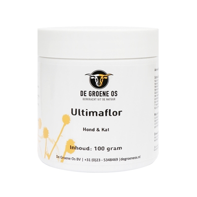 DE Groene Os Ultimaflor Hond / Kat 100 gr