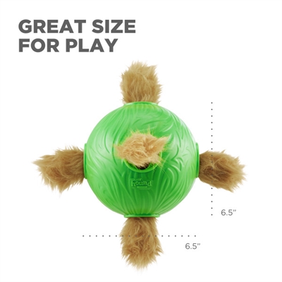 Nina Ottosson Dog Snuffle N' Treat Bal Groen 16x16x16 cm