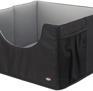 Trixie Autostoel Hond Zwart / Grijs 45x40x28 cm