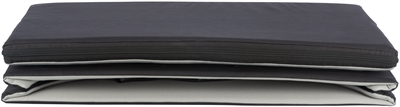 Trixie Autostoel Hond Dubbel Zwart / Grijs 80x39x28 cm