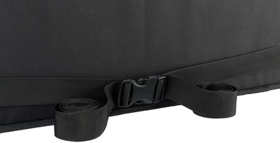 Trixie Autostoel Hond Dubbel Zwart / Grijs 80x39x28 cm