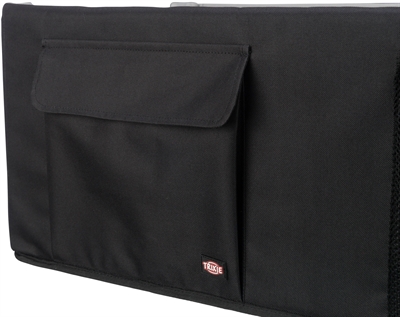 Trixie Autostoel Hond Dubbel Zwart / Grijs 80x39x28 cm