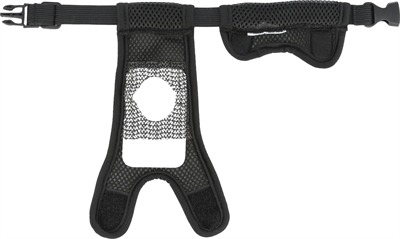 Trixie Beschermbroekje Comfort Mesh Materiaal Zwart 30-37 cm