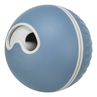 Trixie Snackbal Hond Kunststof / TPR Blauw 7.5 cm 3 st