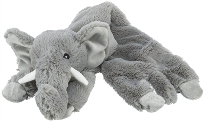 Trixie BE Eco Hangende Olifant Hondenspeelgoed Gerecycled Pluche 50 cm