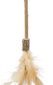 Trixie Matatabi Lolly Hart Catnip Kattenspeelgoed Met Veren 23 cm
