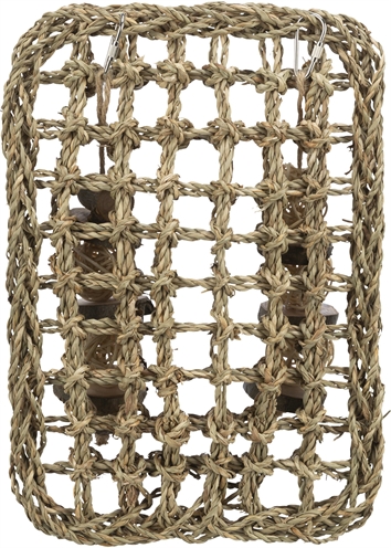 Trixie Knaagdier Mat Met Speeltjes Zeegras 18x30 cm