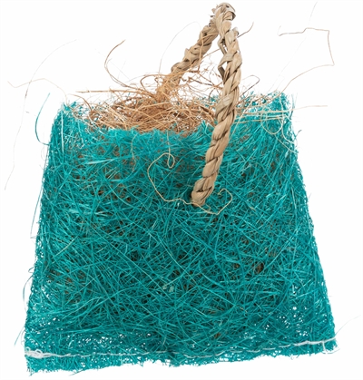 Trixie Knaagdier Snackzak Van Kokos En Sisal Vezels 10x13 cm 4 st