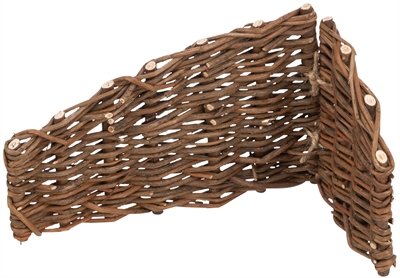 Trixie Hoekelement Voor Muizen En Hamsters Wilg 20x10x13cm
