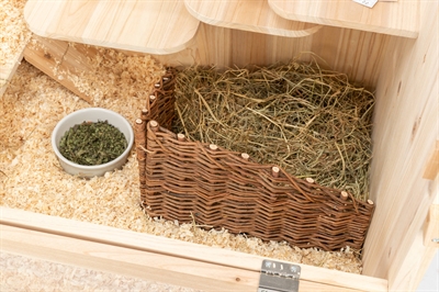 Trixie Hoekelement Voor Muizen En Hamsters Wilg 20x10x13cm