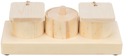 Trixie Snack Cups Voor Ratten En Konijnen Hout 15x45x6 cm